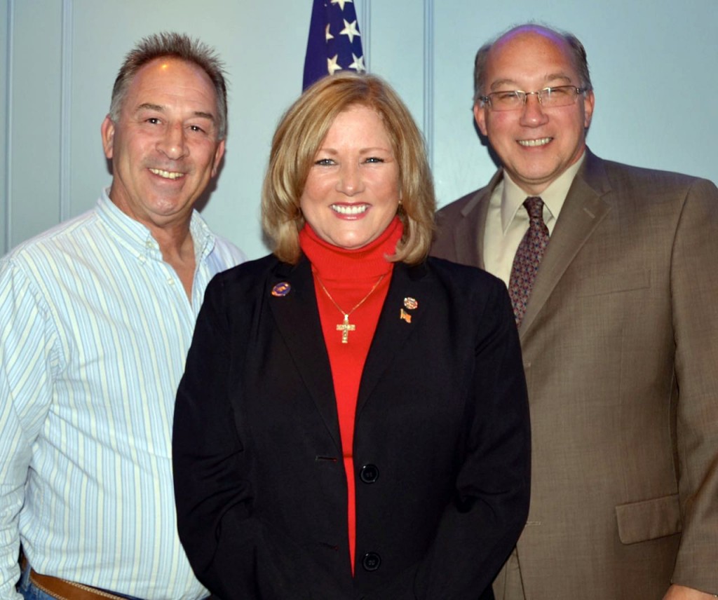 Republican Committee Members Mike Sachs, Sue Kiley and Scott Aagre 